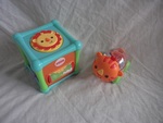 Poppity pop tiger & Animal activity cube