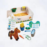 Horse care play set