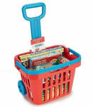 Grocery basket play set
