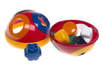 Rolling ball shape sorter