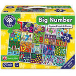 Big number jigsaw puzzle