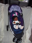 Baby doll & jogger stroller