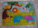 Jungle animal puzzle