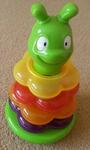 Musical stacking caterpillar