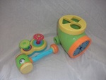 Happy shape sorter & Bang a peg