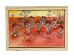 Aboriginal corroboree puzzle