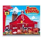Farm friends floor puzzle