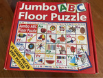 Jumbo ABC floor puzzle