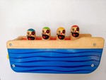 Wooden Pirate Boat