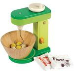 Wooden Stand Mixer with Bowl