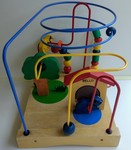 Dog in the kennel Activity Bead Frame