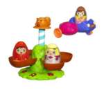 Weebles Wobble Go Round and Go Cart