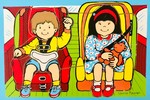 Seatbelt Safety Puzzle 19pc