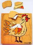 Hen - 3 Layer Inset Puzzle