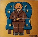 Grandfather - 3 Layer Inset Puzzle