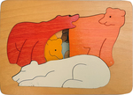 Bears - 3 Layer Puzzle