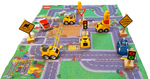 First Builder Vehicles, Wooden Road Signs and Mat