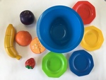 Counting Fun Fruit Bowl