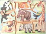 Animal Puzzle Maze Board