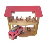 Wooden Fire House 