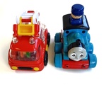 Push Down Thomas & Fire Engine