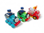 Push n Go Trains & Pull Back Fire Engine