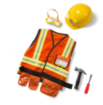 Construction Worker Costume - Age 3-6