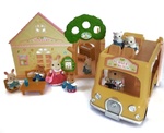 Sylvanian Families - Nursery Double Decker Bus