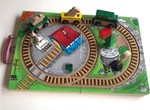 Fold-up train set