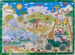 Can You See? Safari 24pc Floor Puzzle