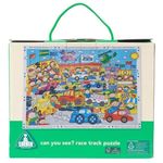 Can You See? Race Track 24pc Floor Puzzle