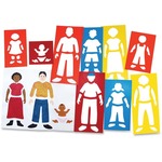 Family Portrait Stencils
