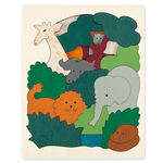 African Animals Layer Puzzle 