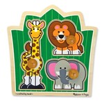 Jungle Friends Jumbo Knob Puzzle 