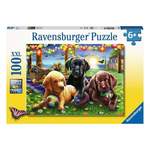 Puppy Picnic 100pc Puzzle 