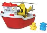 Rescue Boat with Helicopter