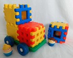 Wee Waffle Blocks and Wheels