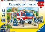 Police and Firefighter 12pc Jigsaws