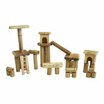 Bamboo Building Set with Houses