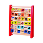 Wooden Alphabet Abacus