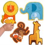Safari Babies Beginner 3-6pc Jigsaws