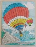 Hot Air Balloon Puzzle 12pc