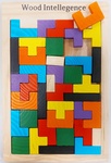 Wooden Tetris 40pc Puzzle