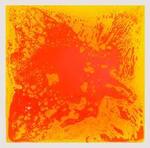 Orange Sensory Liquid Floor Tile 
