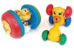 Chase n Crawl Duckies and Push Along Dog