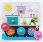 See Inside Steamboat Puzzle