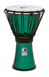 Green Djembe Drum