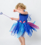 Blue Pixie Fairy Dress - size 4-6