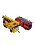 Fire Engine and Crane Trucks 