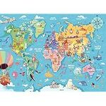 Map of the World XXL 100pc Puzzle 